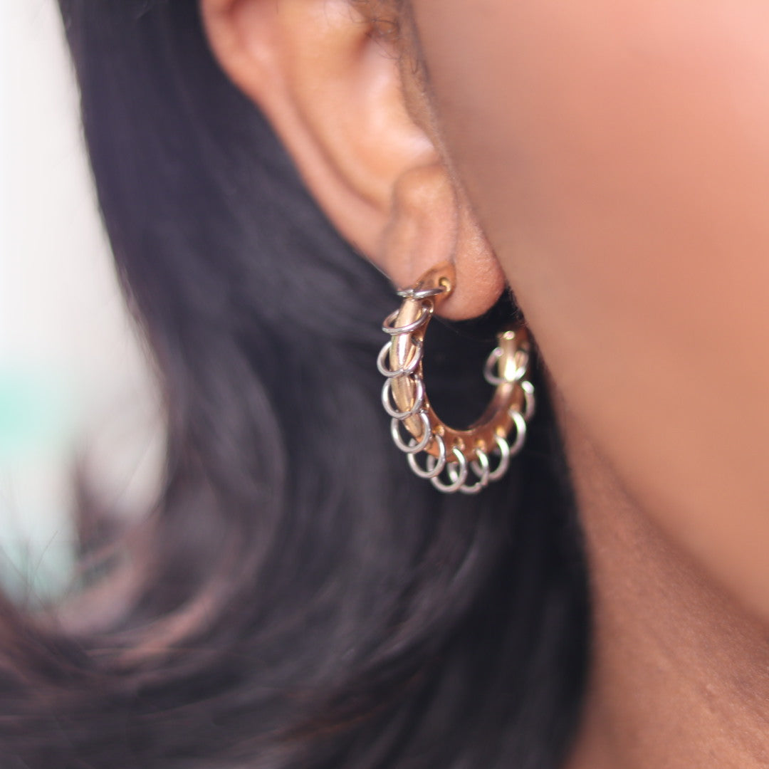 Kravitz Hoops - Two-Tone