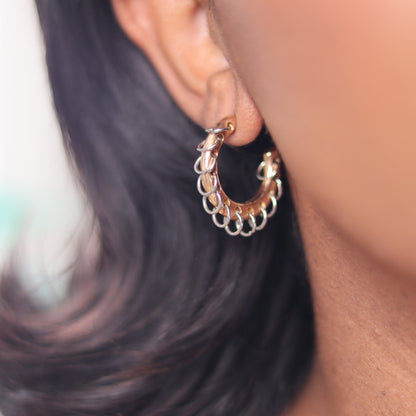 Kravitz Hoops - Two-Tone