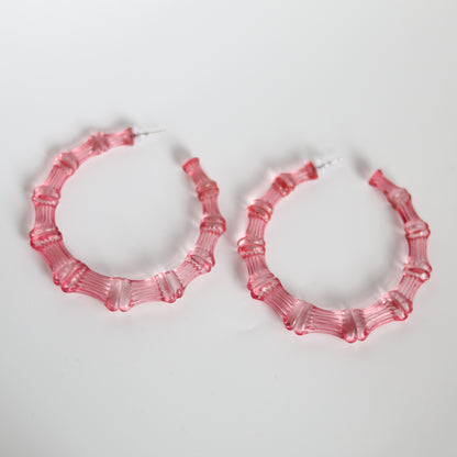 LIQUID BAMBOO HOOPS - PINK