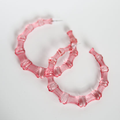 LIQUID BAMBOO HOOPS - PINK