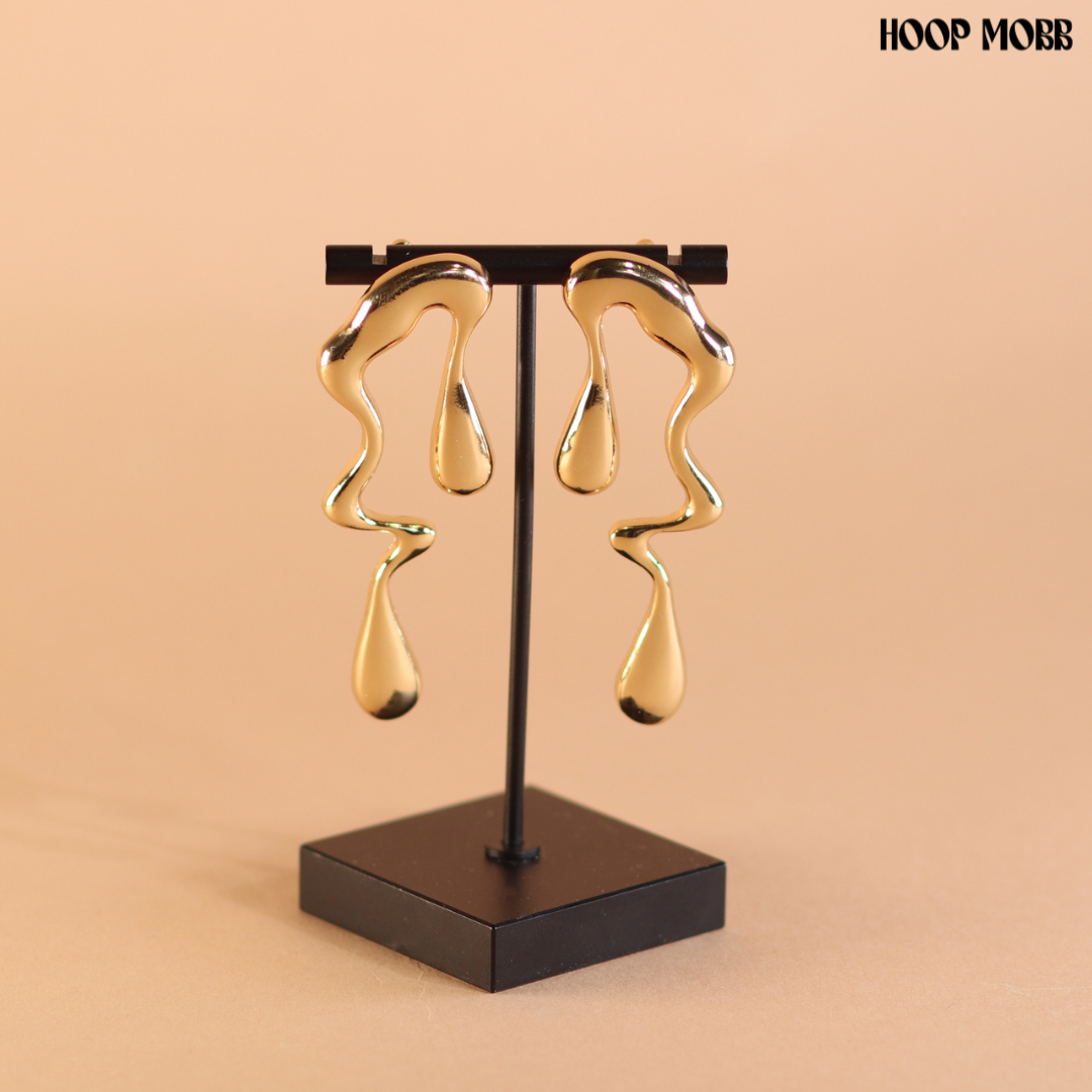 MERCURY EARRINGS - GOLD