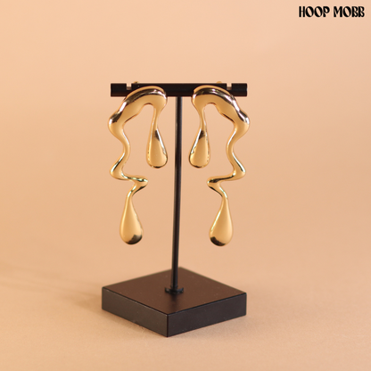 MERCURY EARRINGS - GOLD