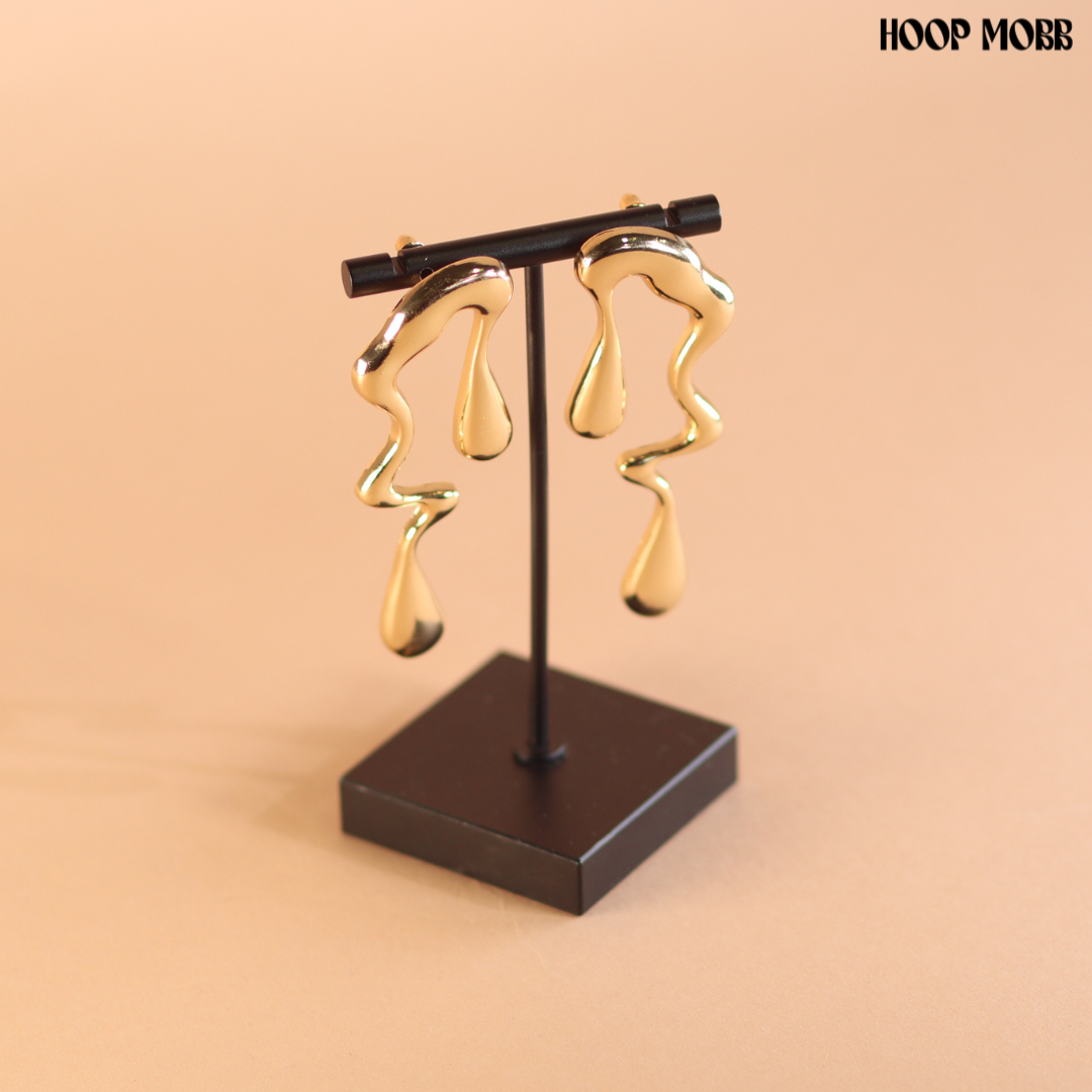 MERCURY EARRINGS - GOLD