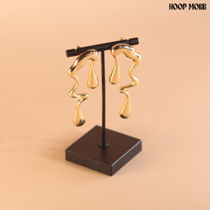 MERCURY EARRINGS - GOLD