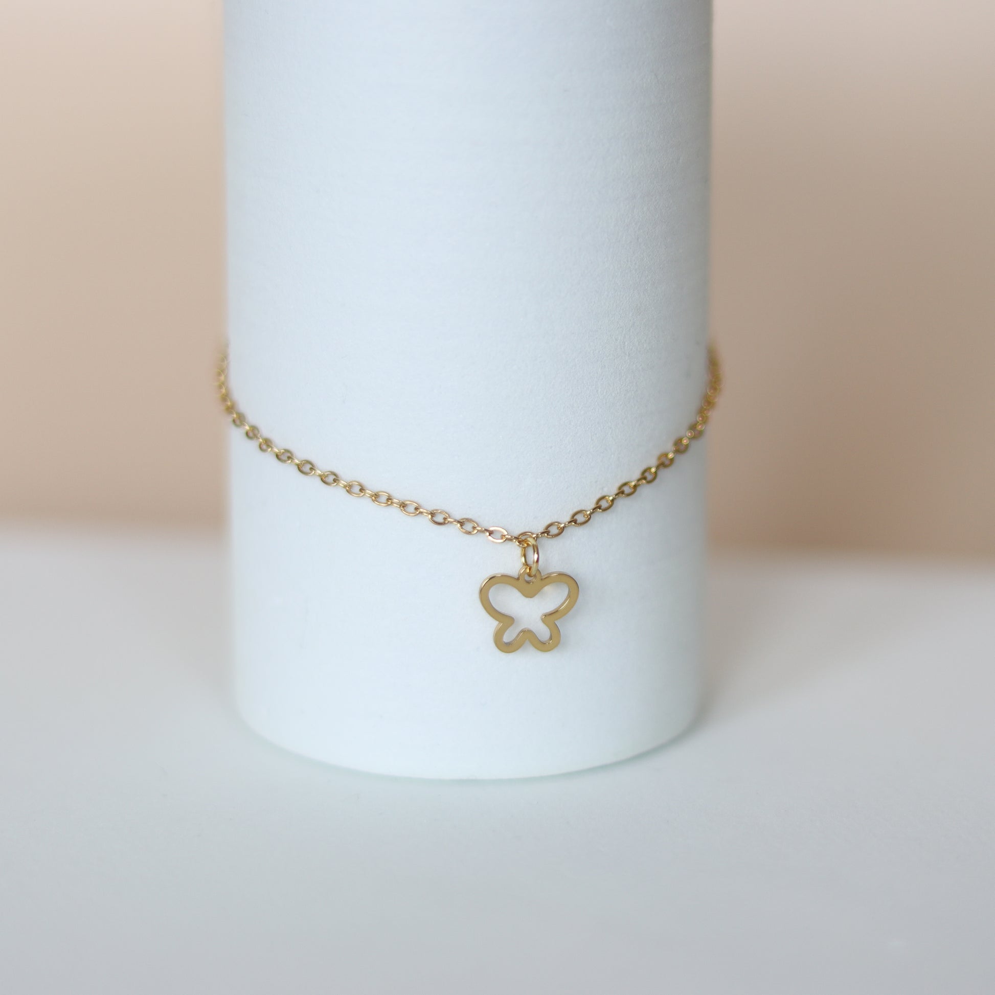 butterfly anklet   gold2