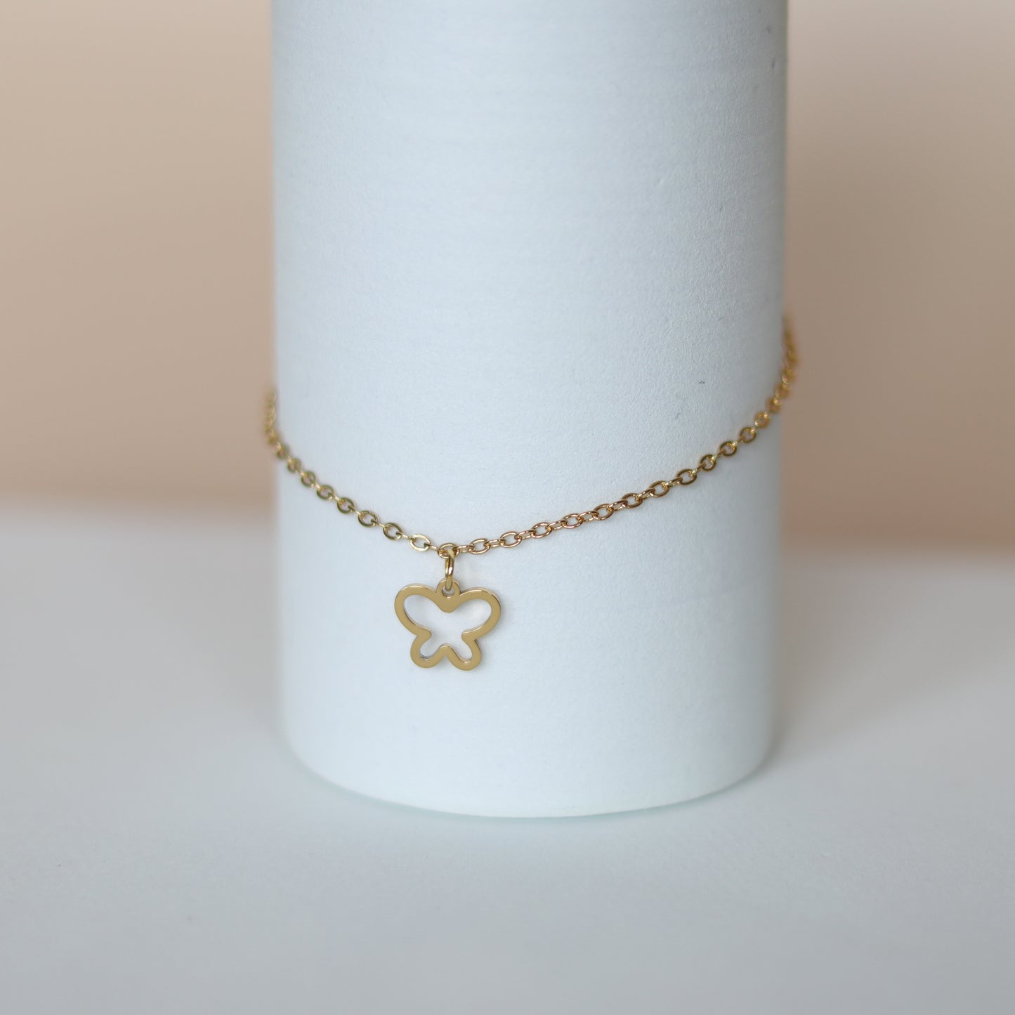 butterfly anklet   gold3