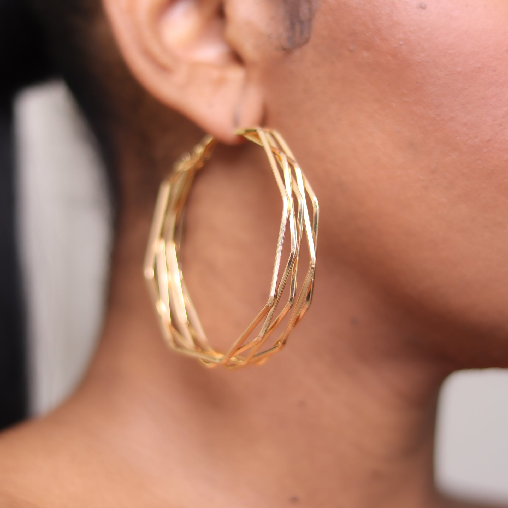 crosswire hoops   gold3