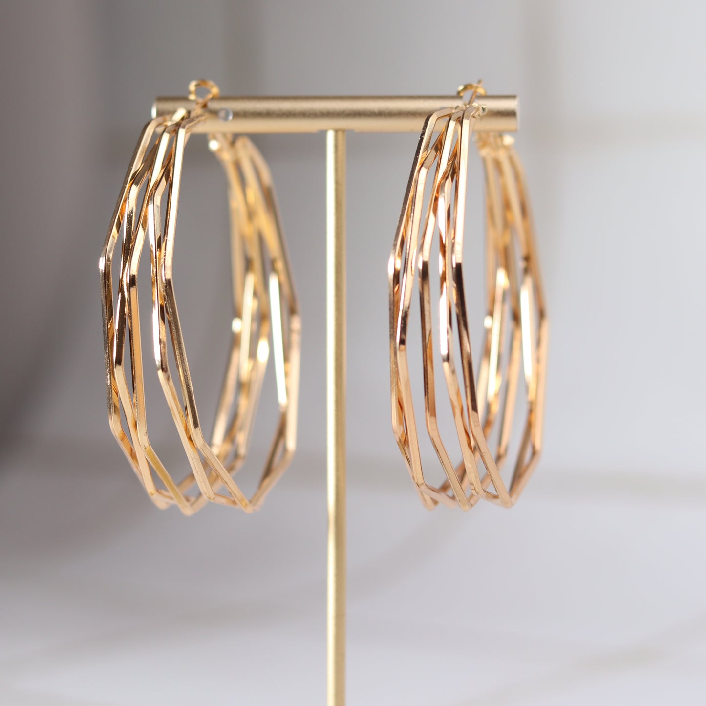 crosswire hoops   gold6