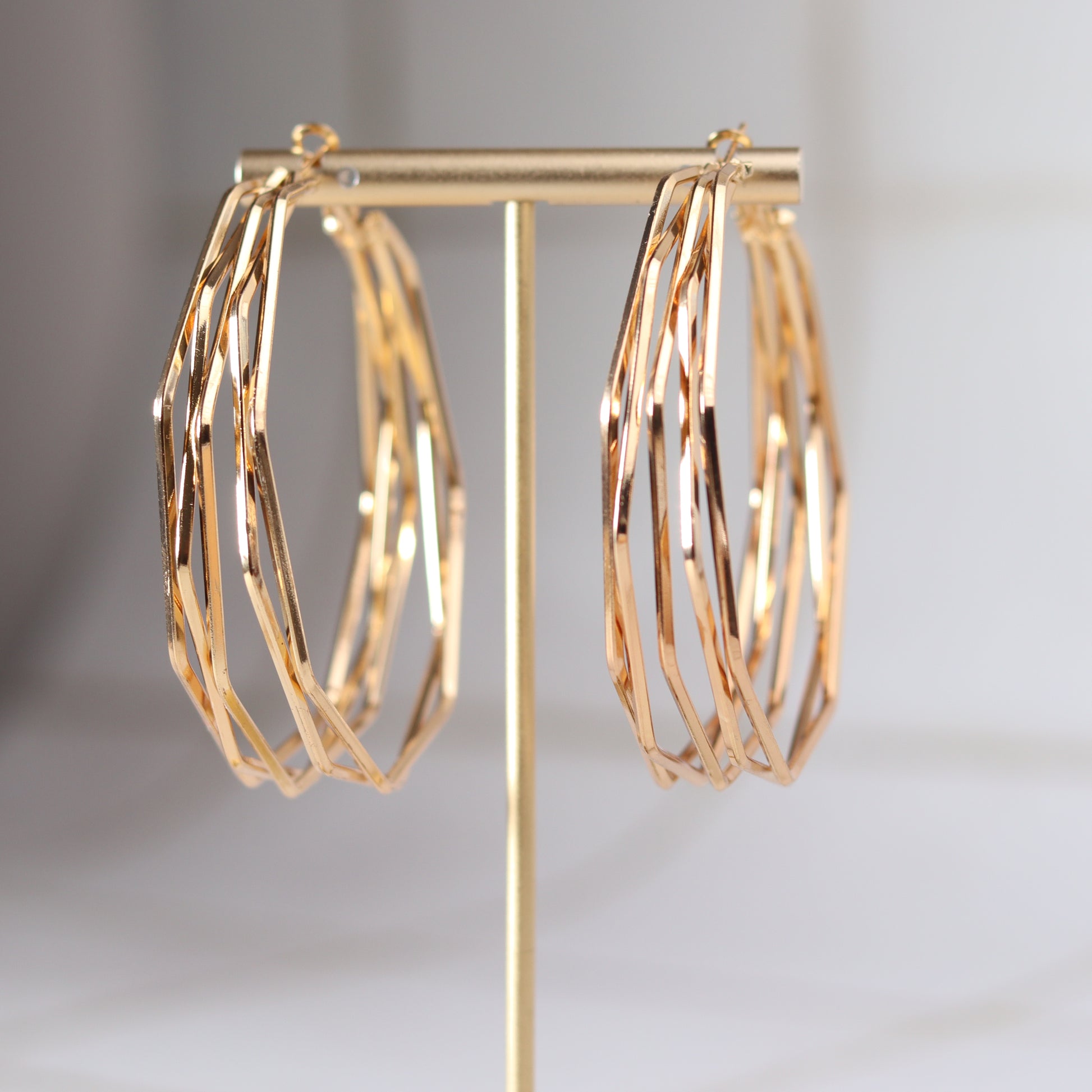 crosswire hoops   gold6