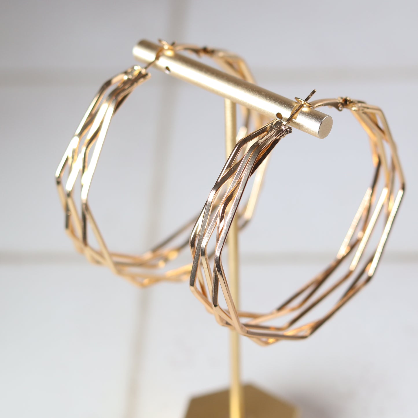 crosswire hoops   gold7