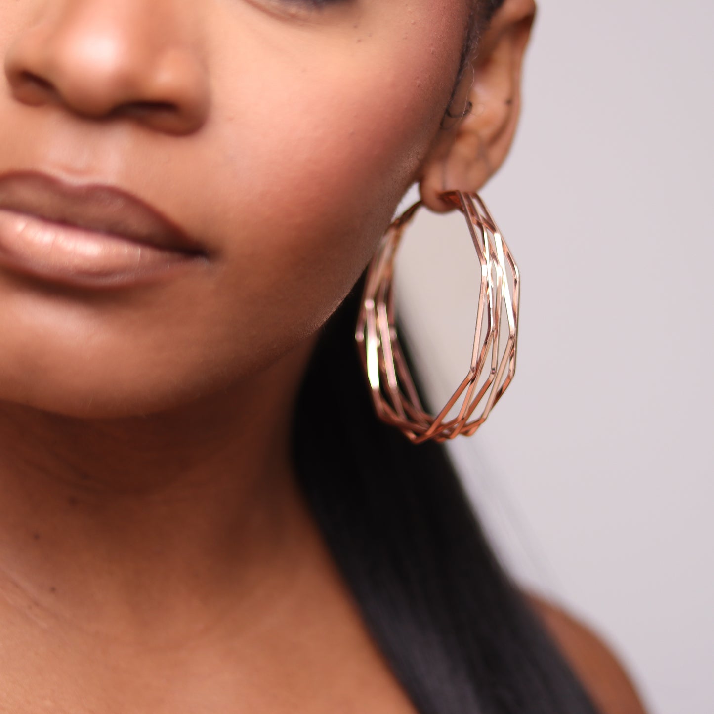crosswire hoops   rose gold4