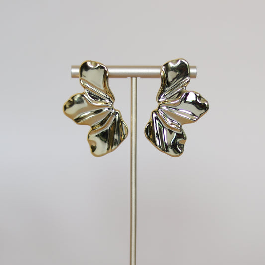 full bloom earrings   gold2