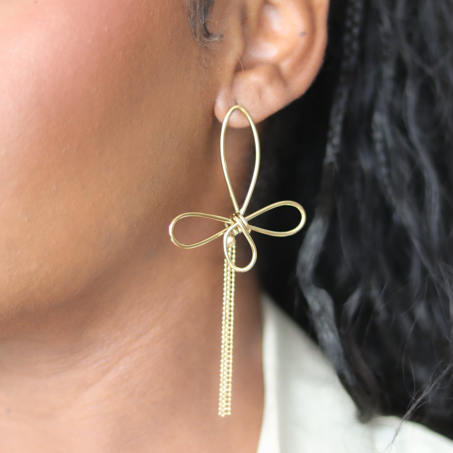 golden butterfly earrings3