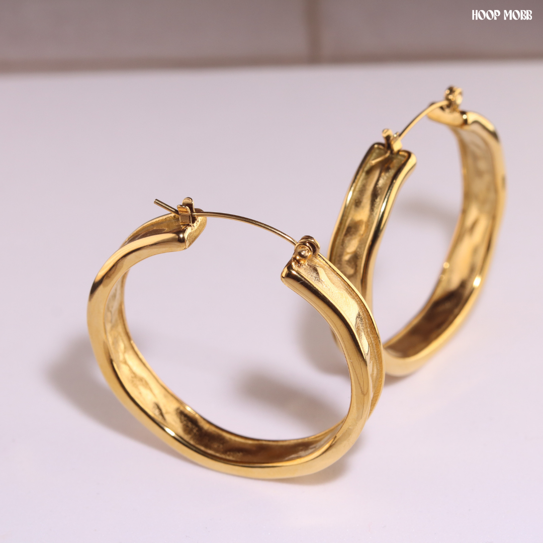 GROOVY HOOPS - GOLD