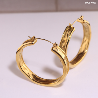 GROOVY HOOPS - GOLD