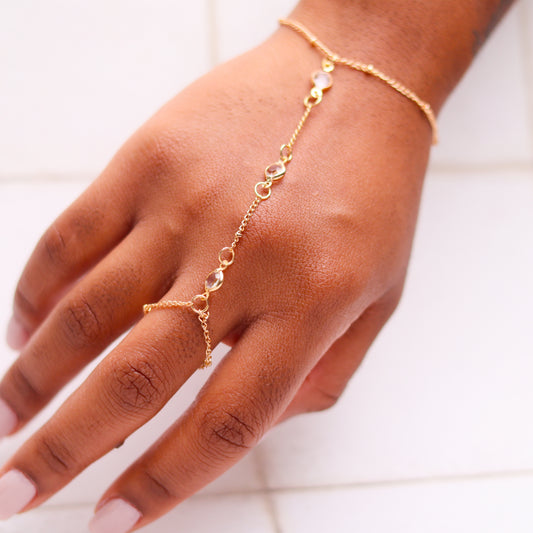 Handy Work Bracelet - Gold