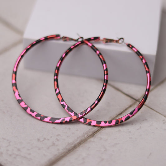 jungle hoops pink