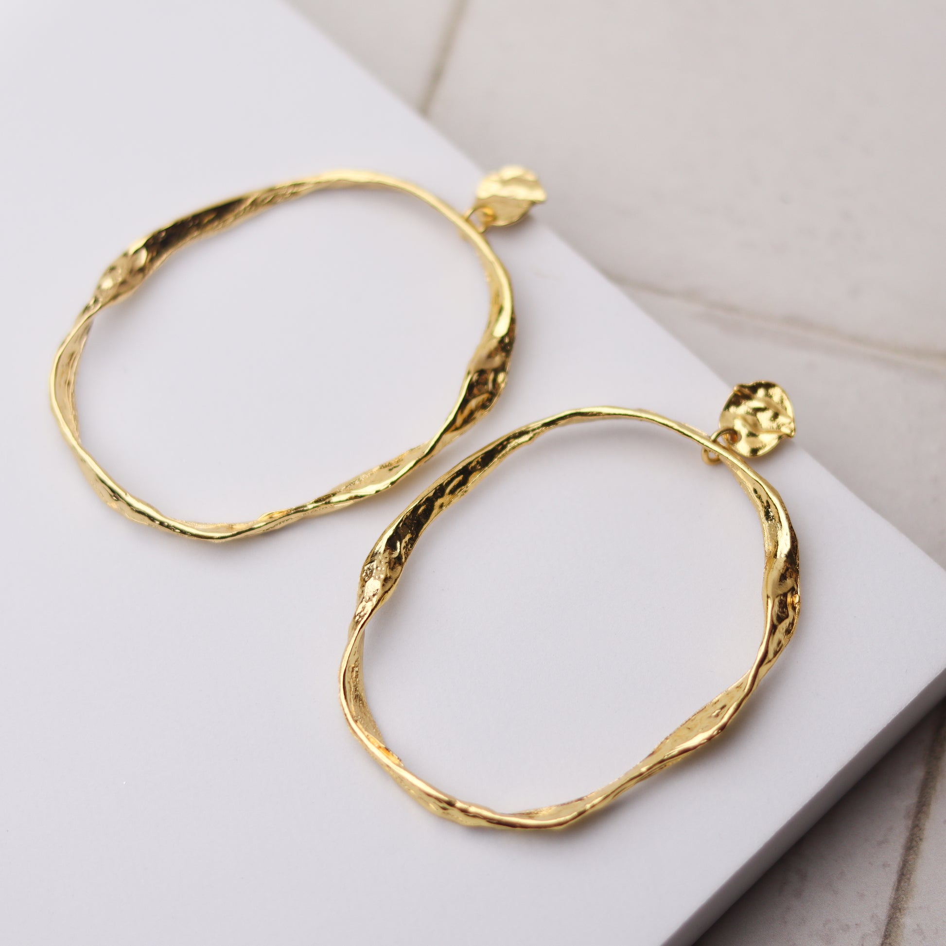 lady in charge hoops gold2