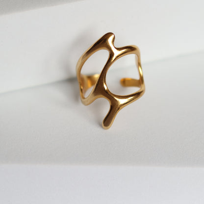 Lava Ring - Gold