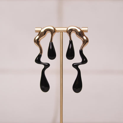 mercury earrings black2