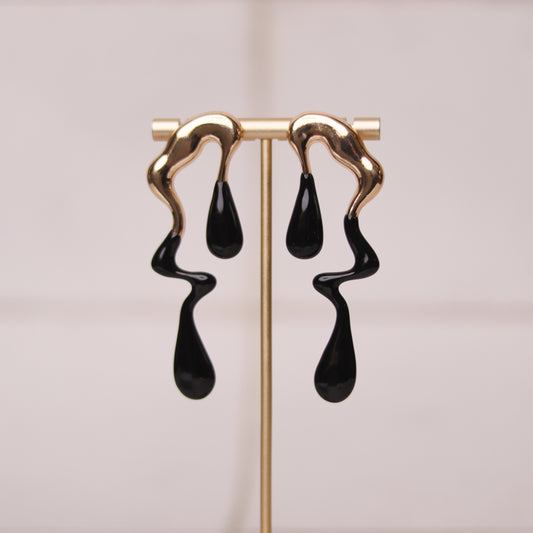 mercury earrings black2
