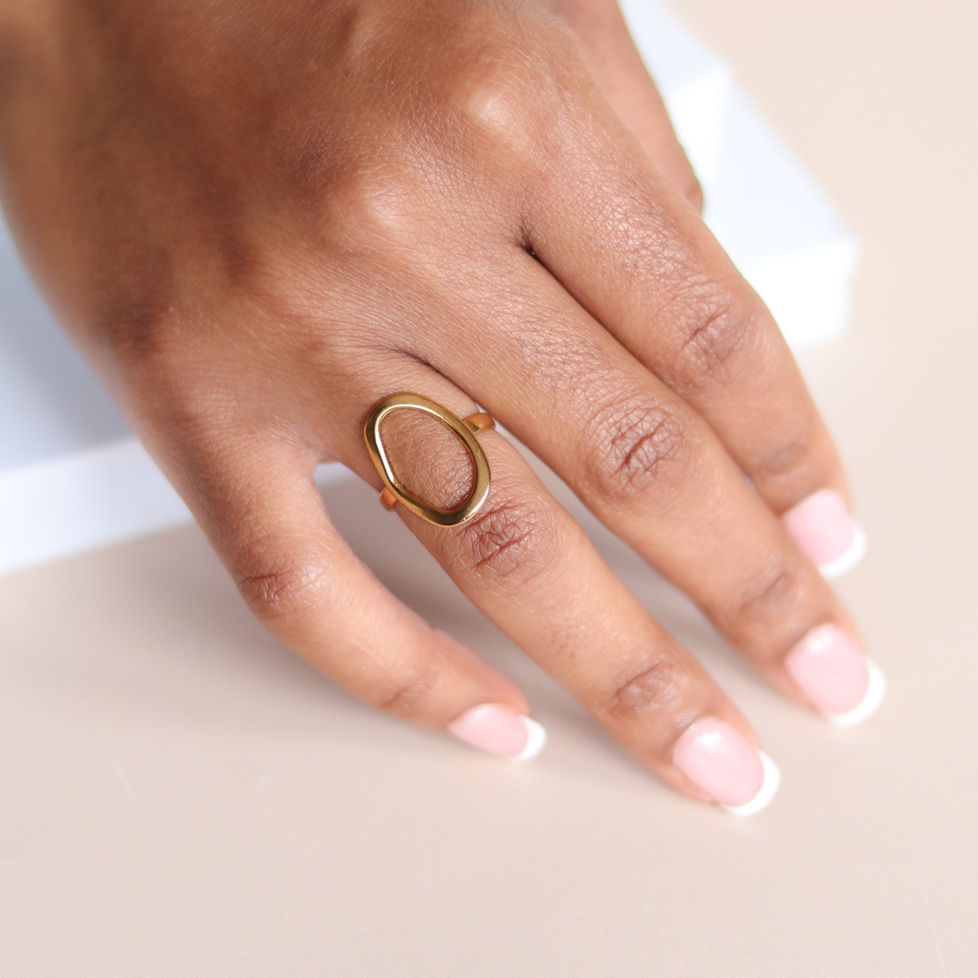 Open Up Ring - Gold