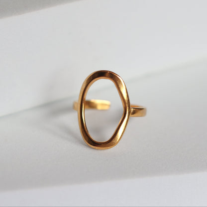 Open Up Ring - Gold
