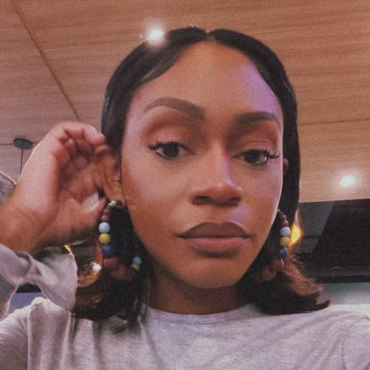 PEARL GIRL HOOPS - HARVEST