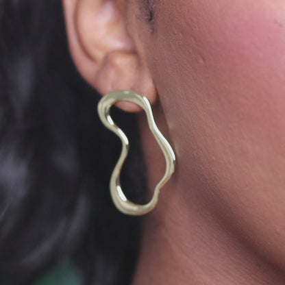 Free Flow Earrings - Gold