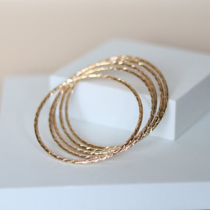 shimmy bracelet set   gold3