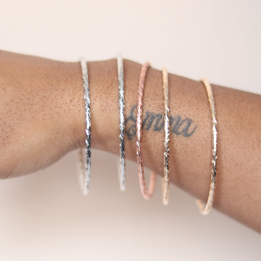 shimmy bracelet set   multi