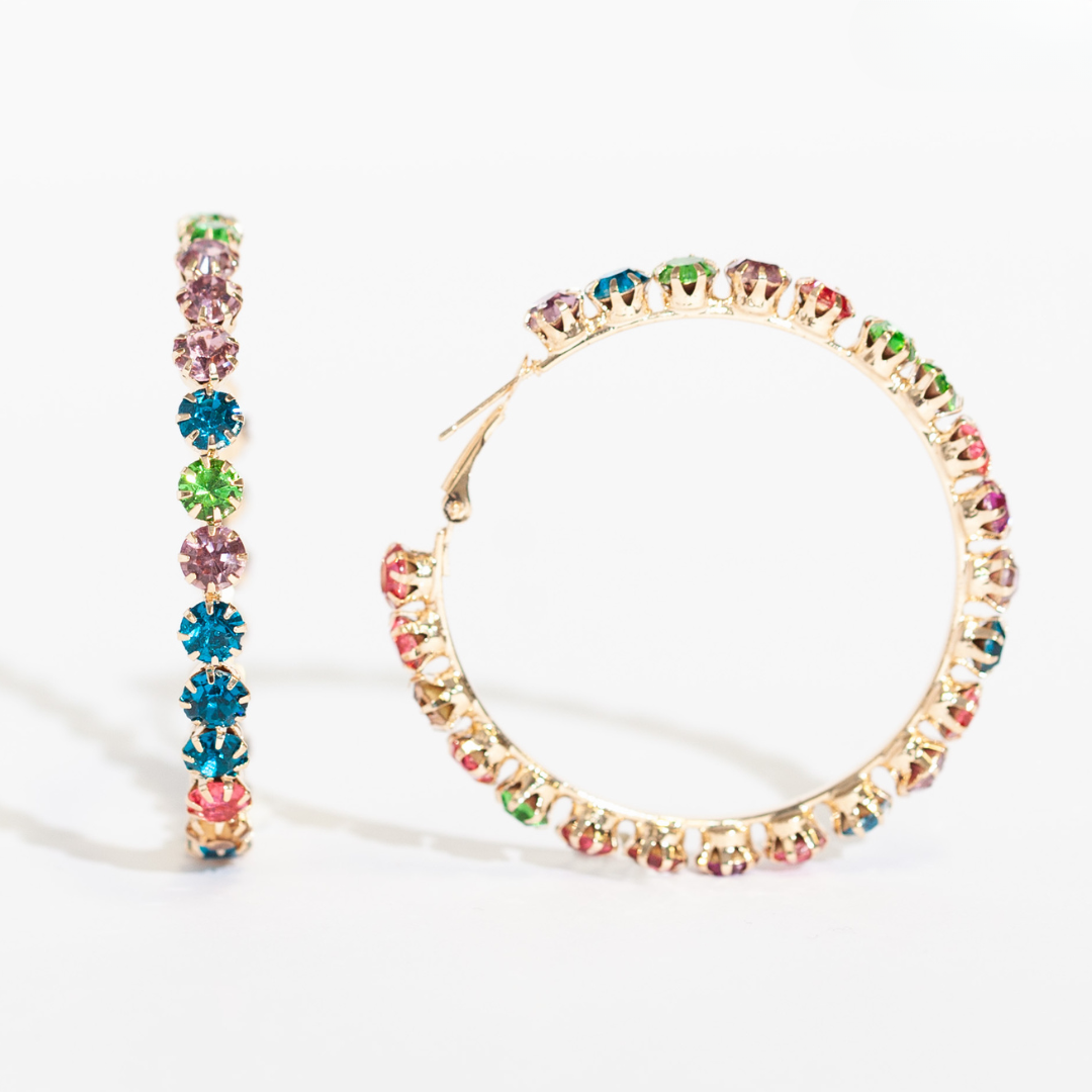 TENNIS HOOPS - MEDIUM/CANDY